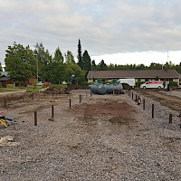 Seitsemän asunnon rivitalo